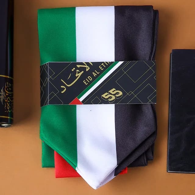 UAE flag scarf